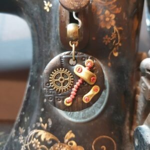 Pendentif steam noir